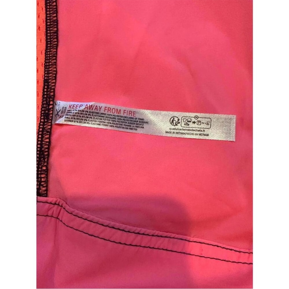 221. FREE PEOPLE All Star Shorts in Neon Coral Sz M NWT $98 - Picture 4 of 5